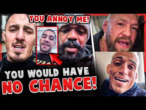 Jon Jones RESPONDS to Tom Aspinall MESSAGE + Alex Pereira REACTS! Conor McGregor & Charles Oliveira!