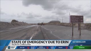 Gov. Stein declares State of Emergency as Hurricane Erin approaches NC coast