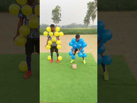 Inter Miami VS Aston Villa: Balloon bursting challenge #shorts #explore #challenge #games