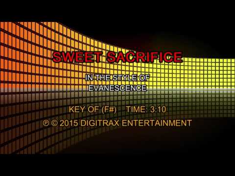 Evanescence – Sweet Sacrifice (Backing Track)