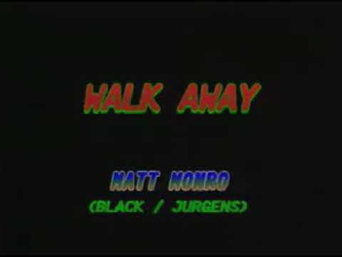 MATT MONRO – 5 – WALK AWAY