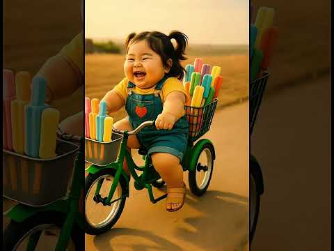 Las kulfís del bebé tierno se cayeron al suelo