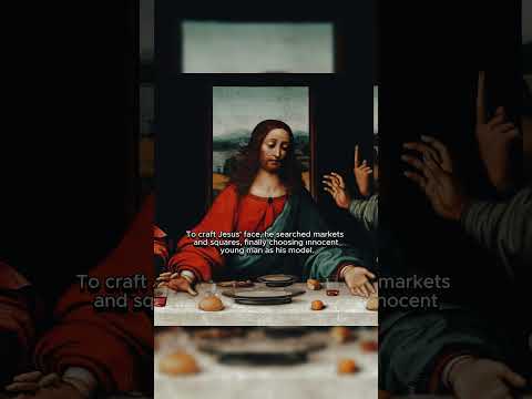 Leonardo da Vinci’s Hidden Secrets in *The Last Supper. #history