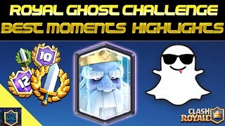 Royal Ghost Gameplay | Clash Royale Highlights From Royal Ghost Challenge | Everything Royale Ep 18