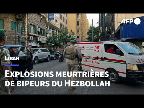 Liban: explosions meurtrières de bipeurs utilisés par le Hezbollah | AFP