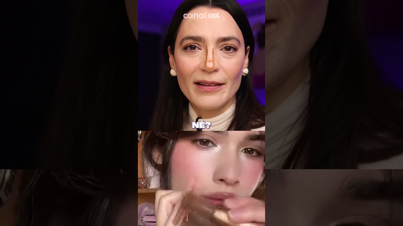 Contorno do nariz Vanessa Rozan testa técnica do TikTok I Lab da Beleza