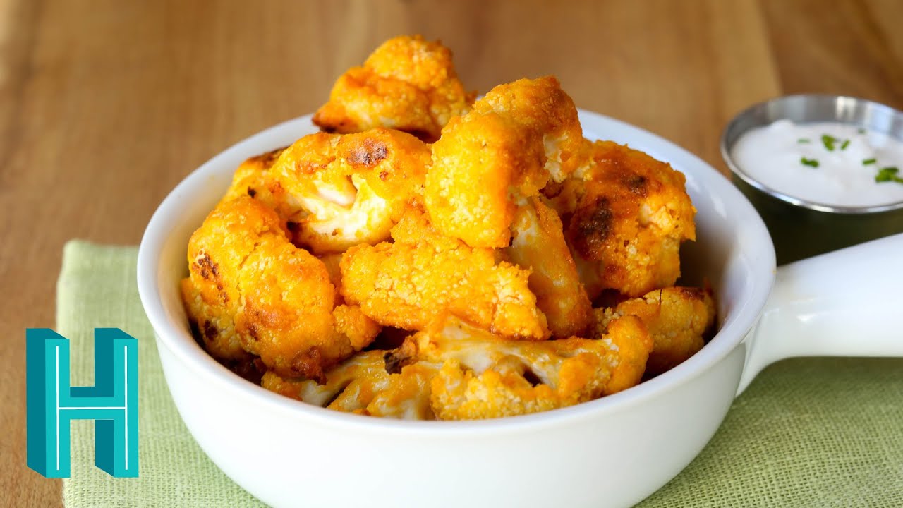 How to Make Buffalo Cauliflower Bites - Hilah Cooking