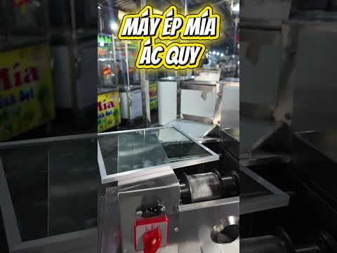 Máy ép mía ác quy mini