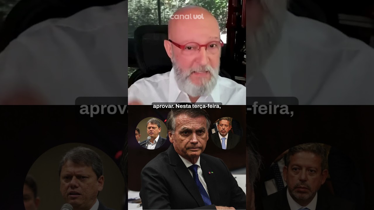 Bolsonaro está desesperado e recorre a Tarcísio e Lira por anistia geral | Josias de Souza