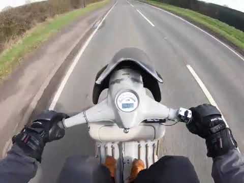 SLUK | Quattrini M10 Lambretta quick test ride