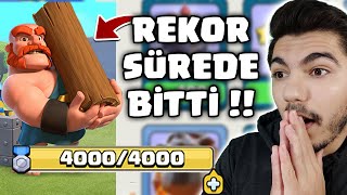 REKOR DENEMESİ YAPTIM !! EN HIZLI KLAN OYUNLARINI BİTİRME !! - Clash Of Clans