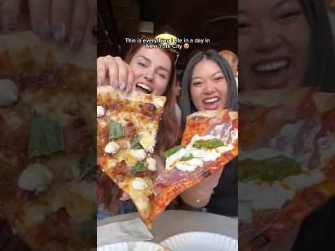 Everything I ate in NYC with @KarissaEats 🗽🍕🍪