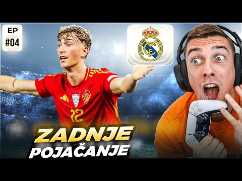POSLJEDNJE POJAČANJE PRIJELAZNOG ROKA I ŠOK NA UTAKMICI ! REAL MADRID KARIJERA #4