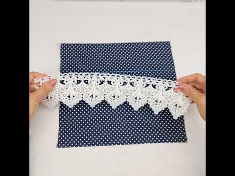 Sewing tip for lace #sewingtipsandtricks