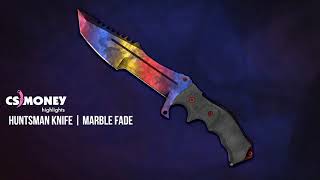 Huntsman Knife Marble Fade Gameplay