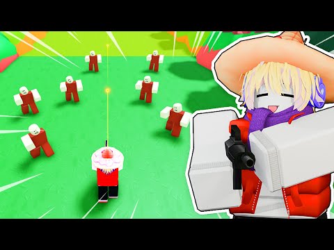 KITA LARI DAN MENEMBAK BADAI KIAMAT ZOMBIE - Roblox Run and Shoot Zombie