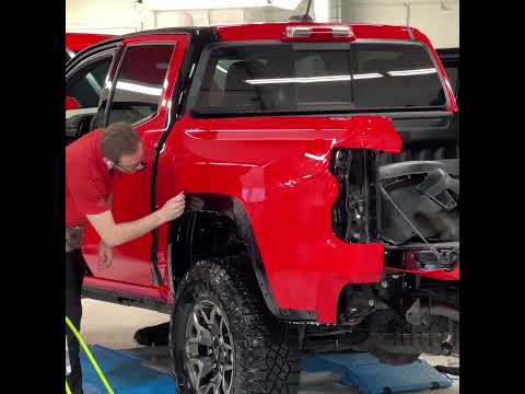 The FIRST Monza Red ZR2 - Colored PPF  #coloredppf #ppf #esotericdetail #monzared #zr2