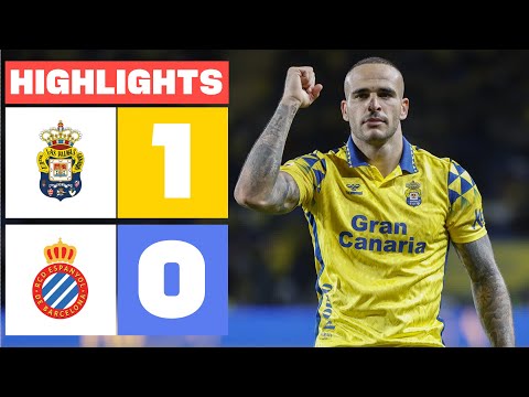 UD LAS PALMAS 1 - 0 RCD ESPANYOL I RESUMEN LALIGA EA SPORTS