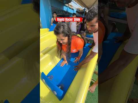 Rapid Racer Slide fun n food water park delhi #shorts #waterpark #delhi