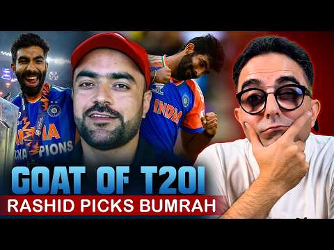 Rashid Khan Picks Jasprit Bumrah <strong>as</strong> the Greatest T20 Player of All <strong>Time</strong> 🇮🇳🏏