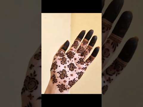 simple and asthetic ✨ designs #mehndi #ytshorts #youtubefeed #viralshorts #fypシ #hennadesign #henna