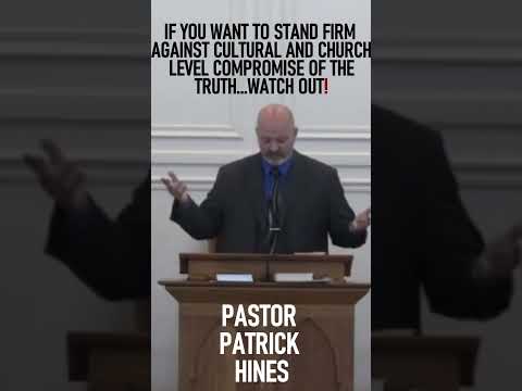 If You Stand Firm Against Cultural & Church Level Compromise - Pastor Patrick Hines Sermon #shorts