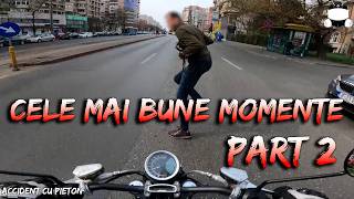 CELE MAI BUNE MOMENTE DIN ULTIMII 10 ANI - MOTORIBKE COMPILATIE TRAFIC PART 2