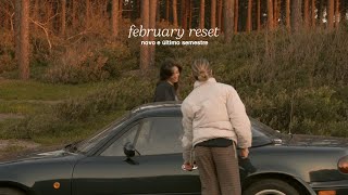 february reset 💌🕯️ preparar para o último semestre na faculdade