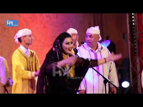 سعيدة شرف نجمة مهرجان مراكش للفنون الشعبية – تكريم يستحق التصفيق
