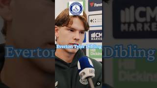 Everton’s Tyler Dibling #everton #football #premierleague #youtubefootball