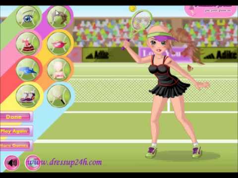 Dress up games Tennis Girl Dress Up