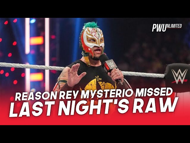 Reason Why Rey Mysterio Missed Last Night's RAW