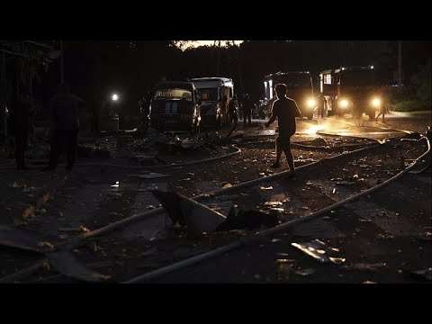 YouTube video thumbnail: At Least Two People Killed and 18 Injured in Russian Strikes on Zaporizhzhia