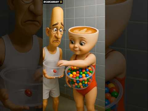 Man Gets M&M's Candy FROM TOILET! 🤢 #funny #shorts