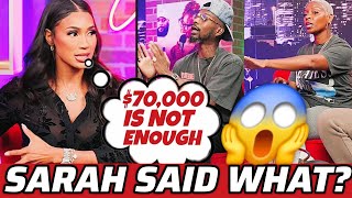 🔴 Woman Says $70,000 IS NOT ENOUGH | Sarah Fontenot Gets Into It With WHOLE PANEL