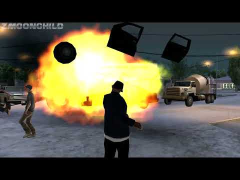 Quarry mission 3 with no HUD - GTA San Andreas