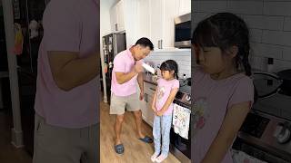 When Dad scolds his daughter 😢 LeoNata