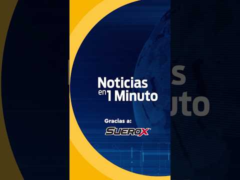 Emergencia militar para adquirir bienes y armas | Noticias en 1 Minuto⏱️