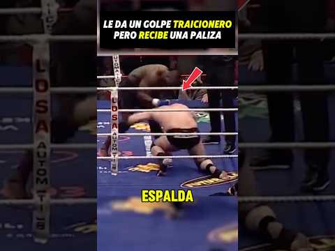 Peleador arrodilló a su rival #boxeo #kickboxing #mma Fighter forced his rival to his knees