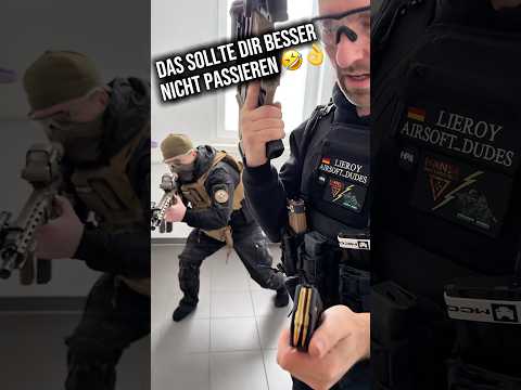 Das sollte dir im Airsoft besser nicht passieren 🥲