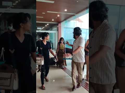 Vikram Spotted at Cochin international airport #shorts #vikram #druvvikram