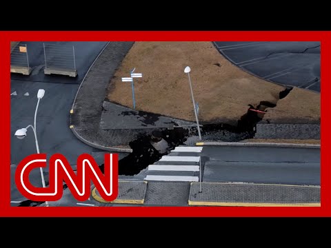 This town could soon be consumed by lava