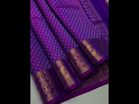 ✨Pure Kanjivaram Handloom Soft Silk Sarees at Just ₹8499✨ 📱90425 98287 #sarees #trending #softsilk