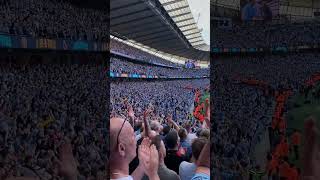 Man City fans sing for Bernardo Silva Man City Vs West Ham