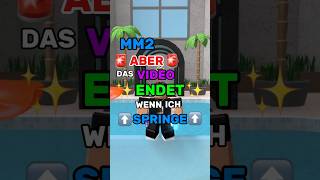 MM2 ABER SPRINGEN = ENDE! ✨⬆️ #roblox #mm2 #deutsch #lustig #clips