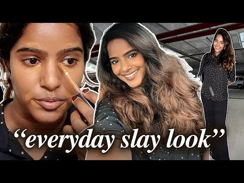 No-Foundation Everyday Glam Makeup In Under 10 minutes💃🏽💅🏽✨