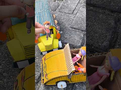 Baiknya Tuan Putri Berakhir DIBUATKAN Magic School Bus! #kreatif #diy #memes #kreasi #shorts #bus