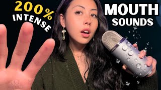 The Most Intense ASMR Mouth Sounds Ever 👄💦 (Extreme Tingles & Sleep Aid)