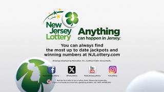 NJ Lottery Live Evening Draw 08/18/2026