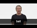 Understanding Homophones: Bale and Bail